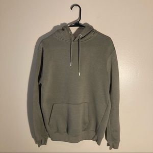 Boohoo Man Olive Green Hoodie